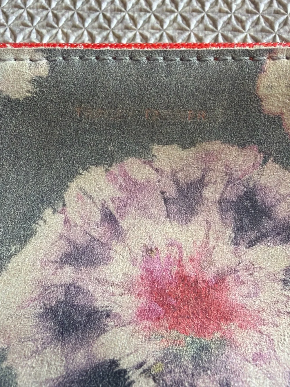 Tracey Tanner Dye Leather Zip Pouch
